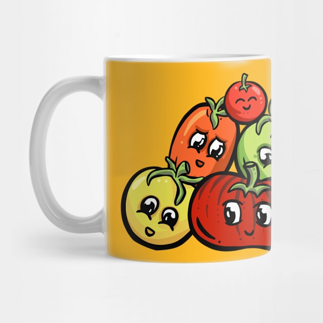 Cheeky Cartoon Tomato Varieties Characters Garden Tips Toons by Garden Tips Toons